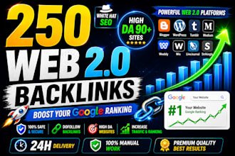 create high authority web 2 0 backlinks for google top ranking