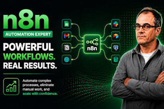 build n8n ai agents, n8n automation, and complex n8n workflow automation