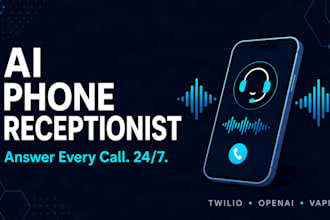 build a custom ai phone receptionist for your business