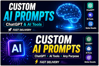 custom ai prompts for chatgpt and ai tools