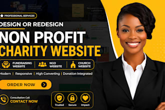 design non profit website, charity website, non profit website, donation website