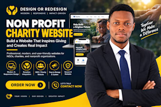 design non profit website, charity website, non profit website, donation website