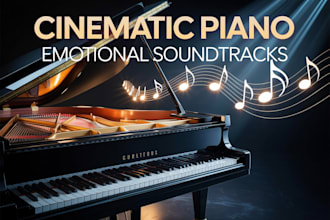 compose cinematic emotional piano instrumental music