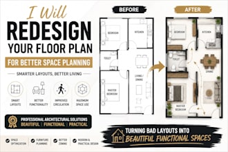 optimize and redesign your floor plan professionally
