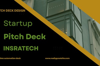fix insurtech pitch deck insurance startup pitch deck claims automation deck