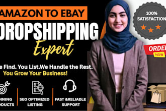 do amazon to ebay product research and listing