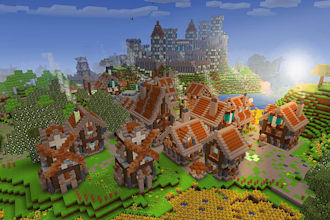 build custom minecraft terrain and minecraft map or mansion