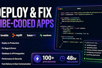 deploy lovable ai website fix replit backend lovable ai website base44 supabase