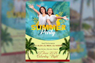 design your flyer, brochure, poster, advertisement, leaflet