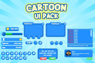 design a professional roblox ui or custom gui for roblox