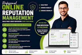 do online reputation management, SEO optimization and brand reputation growth