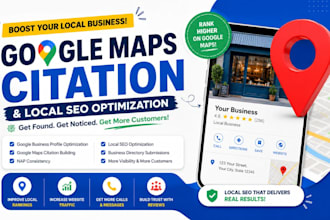 setup google maps citations and optimize your local SEO campaign