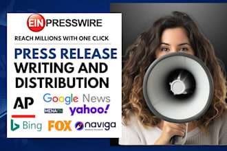 do pr writing press release distribution via ein presswire