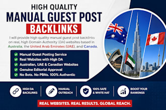 high quality australia uae and canada guest post backlinks on high da websites