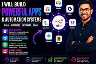 build airtable softr client portal miro glide typedream kissflow supabase n8n