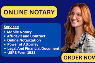 notarize legal document, perform US online notary, usps 1583 form florida notary