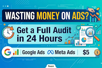 audit your google ads or meta ads account and give you an action plan