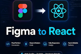 convert figma to react nextjs responsive UI