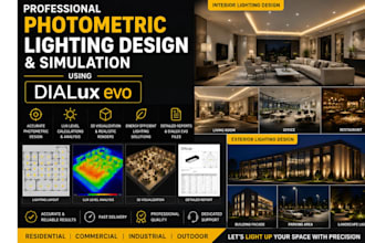 create photometric lighting design and simulation using dialux evo