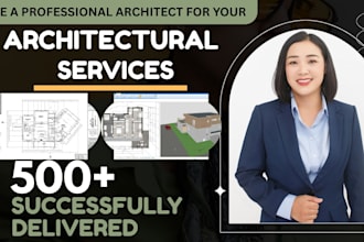 draw US, UK architectural and construction drawings as your architect