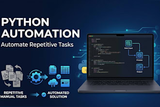 automate repetitive tasks with custom python scripts