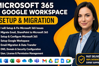 setup fix microsoft 365 issue migrate email sharepoint to microsoft 365