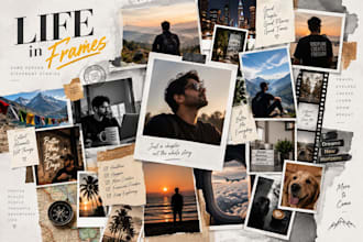 create personal and lifestyle photo collage