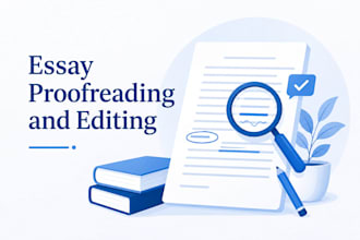 proofread and edit your essays for grammar, clarity and flow