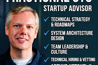 provide a 60 minute strategic technical consultation for your startup