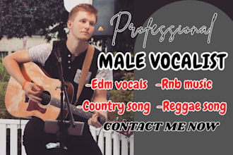 male reggae singer song cover parody singer reggae vocals audio recording reggae