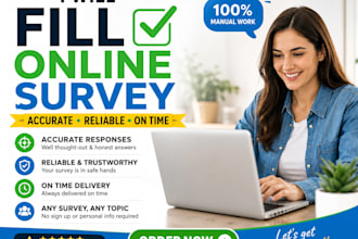 gather real survey respondents to fill online surveys and online forms
