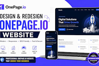 design onepage io landing page onepage io website