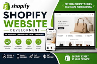 elegant shopify website for your brand