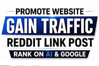 do website promotion, link promotion