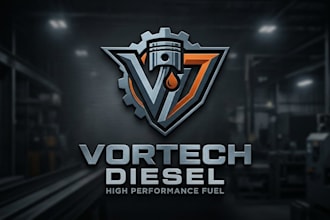 design a strong and modern diesel brand logo for your business