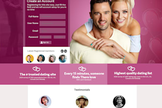 build a premium nextjs dating website and matchmaking app