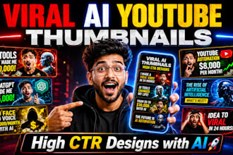 create viral ai youtube thumbnails for high ctr
