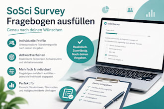 sosci survey umfrage ausfüllen custom responses questionnaire