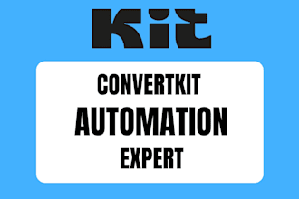convertkit automation, kit landing page, kit newsletter, kit expert kit template