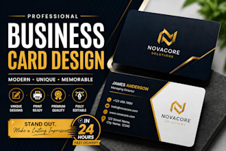 design your custom double side business card   visiting card