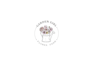 design simple botanical floral logo