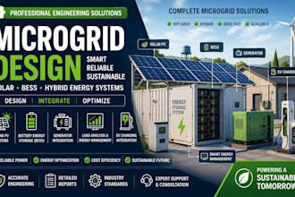 design solar microgrid and hybrid energy systems with bess integration