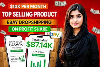 do expert ebay 2 step dropshipping on profit share