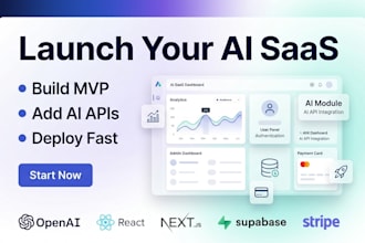 build an ai saas mvp with openai API and automation