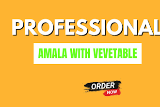 make amala with egusi for guest at a party