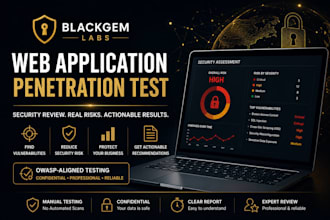 review your web application for security and usability issues