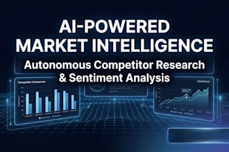 provide deep ai competitor intelligence and agentic market research