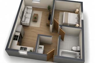 turn your sketch into a 2d floorplan and 3d house model in 48h