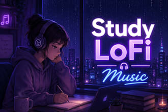 create lofi music for study and focus