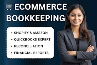 do ecommerce bookkeeping in quickbooks for shopify amazon